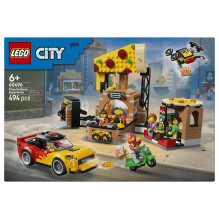 LEGO City Pizza Delivery Experience with Vehicles