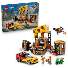 LEGO City Pizza-Liefererlebnis su Fahrzeugen