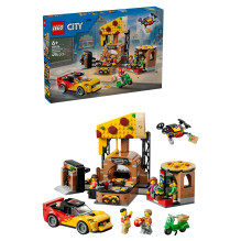 LEGO City Pizza Delivery Experience with Vehicles