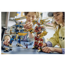 LEGO NINJAGO The Twin Titan Mechs