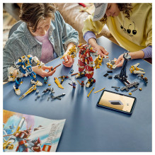LEGO NINJAGO The Twin Titan Mechs