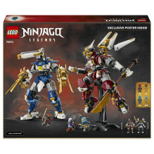 LEGO NINJAGO The Twin Titan Mechs