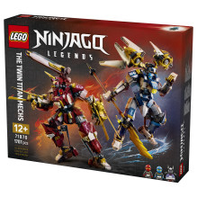 LEGO NINJAGO The Twin Titan Mechs