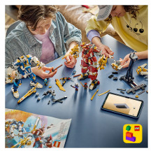 LEGO NINJAGO The Twin Titan Mechs