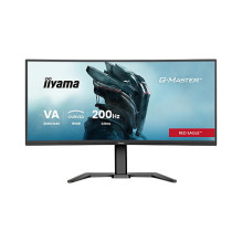 „iiyama G-MASTER GCB3484WQSU-B2“ 34 colių profesionalus žaidimų monitorius, 0,4 MS VA LCD, 3440X144.