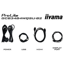 iiyama G-MASTER GCB3484WQSU-B2 34IN PRO-GAMING 0.4MS VA LCD 3440X144 computer monitor