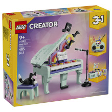 LEGO kūrėjas Deko-Klavier mit Katze