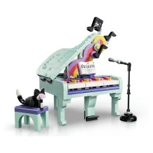 LEGO kūrėjas Deko-Klavier mit Katze