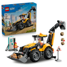 LEGO City Yellow Backhoe Loader