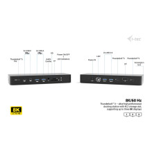 i-tec TB5TRIPLEDOCKM2PD laptop dock / port replicator
