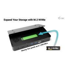 i-tec TB5TRIPLEDOCKM2PD laptop dock / port replicator