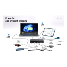 i-tec TB5TRIPLEDOCKM2PD laptop dock / port replicator