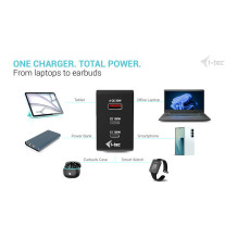 i-tec CHARGER-INTG100W mobiliųjų įrenginių įkroviklis i-tec CHARGER-INTG100W mobiliųjų įrenginių įkroviklis