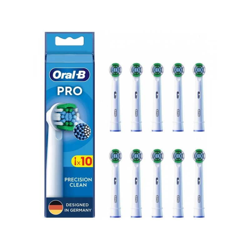 „Oral-B Precision Clean“ keičiamos dantų šepetėlio galvutės – 10 vnt. pakuotėje