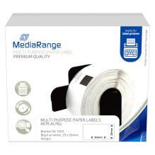 MediaRange label tape...