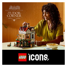 LEGO ICONS Tudor kampelis