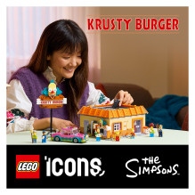 LEGO ICONS Simpsonai: Krusty Burger