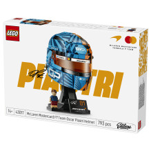 LEGO 43017 43017 leidimai McLaren Mastercard Oscar-Piastri Helm (1.5.) LEGO 43017 43017 leidimai McLaren Mastercard Oscar-Piastri Helm (1.5.)