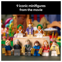 LEGO Ideas Vilis Vonka ir šokolado fabrikas