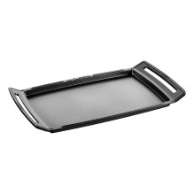 Plancha induktionsgeeignet Gusseisen schwarz 38 cm
