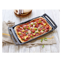 Plancha induktionsgeeignet Gusseisen schwarz 38 cm