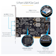 „StarTech.com“ PS4C3IA3-USB-C-CARD sąsajos plokštės / adapteris