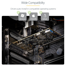 „StarTech.com“ PS4C3IA3-USB-C-CARD sąsajos plokštės / adapteris