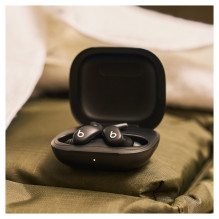 Fit Sport Headphones with Noise Cancelling, Jet Black, In-Ear, Wireless