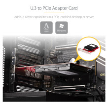 „StarTech.com“ PEX4SFF8639U3 sąsajos plokštės / adapteris „StarTech.com“ PEX4SFF8639U3 sąsajos plokštės / adapteris