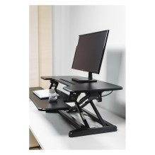 BakkerElkhuizen Sit-Stand Desk Riser 2 Black