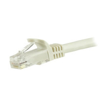 STARTECH.COM 1.5m CAT6 Cable - White CAT6 Patch Cord - Snagless RJ45 Connectors - 24 AWG Copper Wire - Ethernet - ETL