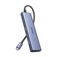UGREEN CM511 6 viename USB-C šakotuvas, 1x HDMI, 3x USB-A, 1x TF / SD