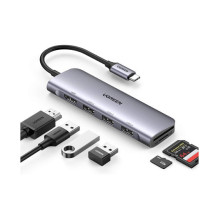 UGREEN CM511 6-in-1 USB-C Hub 1x HDMI 3x USB-A 1x TF / SD