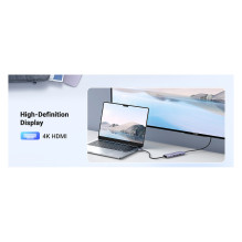 UGREEN CM511 6-in-1 USB-C Hub 1x HDMI 3x USB-A 1x TF / SD