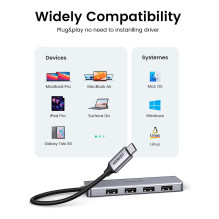 UGREEN USB-C 3.0 To 4 Ports HUB