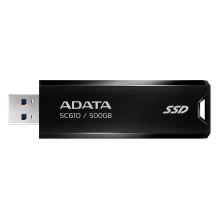 ADATA SC610 500 GB (black, USB-A 3.2 Gen 2)