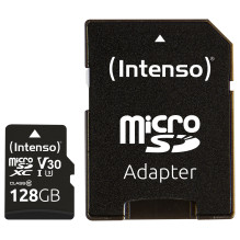 Intenso microSDXC 128GB Class 10 UHS-I Professional - Extended Capacity SD (MicroSDHC)