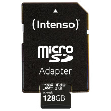 Intenso microSDXC 128GB Class 10 UHS-I Professional - Extended Capacity SD (MicroSDHC)