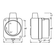 Busch-Jaeger 2083-0-0343 socket-outlet