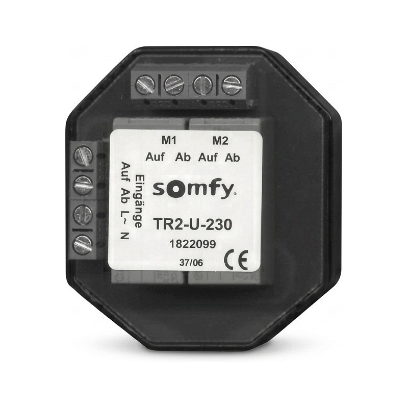 SOMFY 1822099 Isolation relay TR2-U-230 flush-mounted f