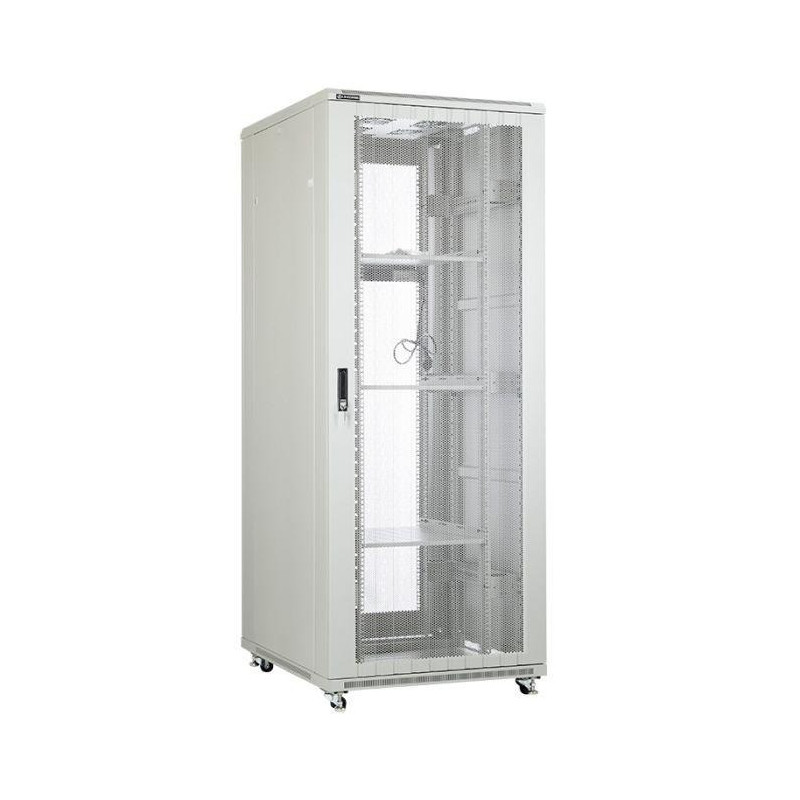 Floor-standing switch cabinet 19" 37U A2-6637G (600x600x1600mm, gray, IP20, up to 1000kg)