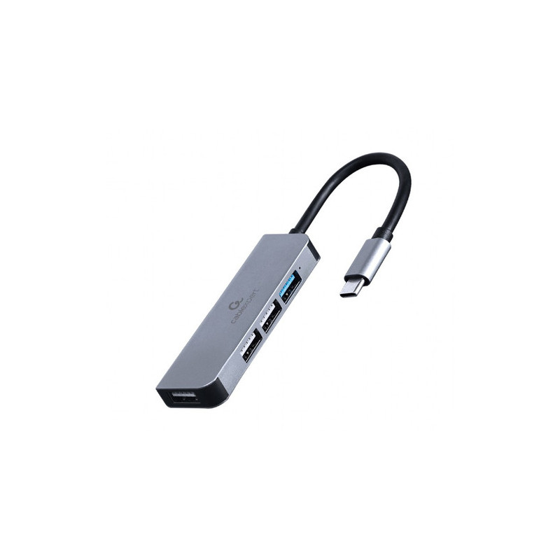 Gembird 4-port USB type-C hub