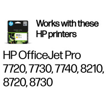 HP 953XL High Yield Yellow Original ink cartridge HP 953XL High Yield Yellow Original ink cartridge