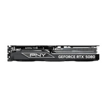 PNY GeForce RTX 5080 perkrauta trijų ventiliatorių vaizdo plokštė