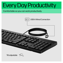 HP 125 G2 USB Wired keyboard HP 125 G2 USB Wired keyboard
