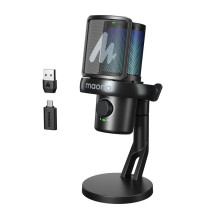 Mikrofonas - Maono DM40 Pro Wireless Omnidirectional 16mm 75h Battery Black Mikrofonas - Maono DM40 Pro Wireless Omnidirectional 16mm 75h Battery Black