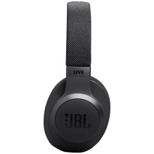 JBL Live 770NC belaidės ausinės, uždedamos ant ausies, juodos