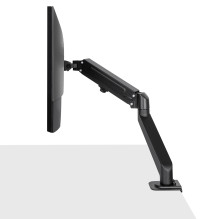Monitorių Laikiklis - LINDY Viengubas Stalo Laikiklis Monitoriui, Ekranų Laikiklis 17-27", 9kg, Juodas