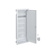 Hager Volta modular panel, flush-mounted, 60mod,white color.