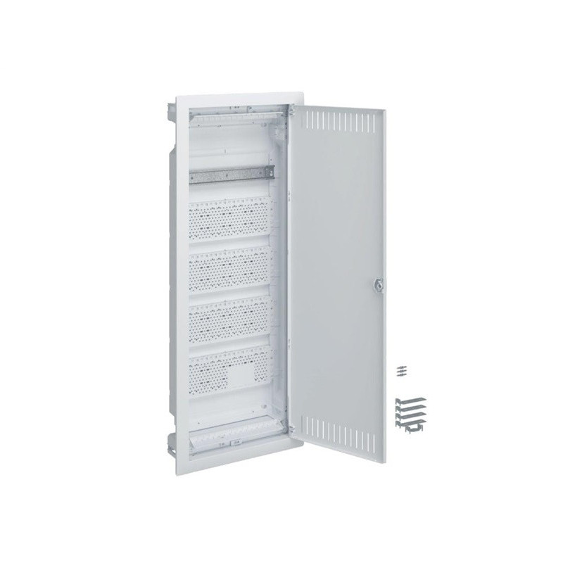 Hager Volta modular panel, flush-mounted, 60mod,white color.